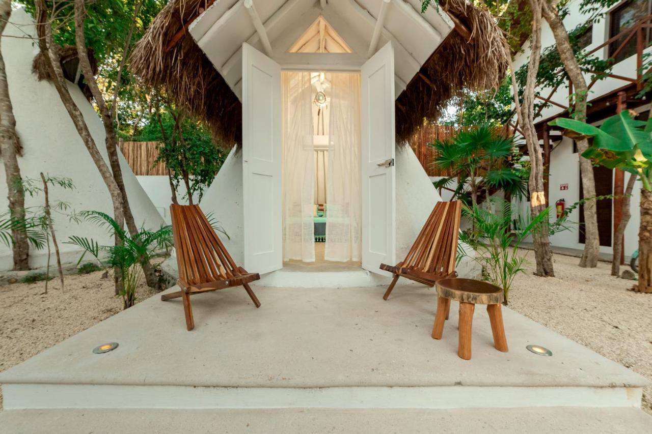 Mimosa Tulum Hostel ภายนอก รูปภาพ